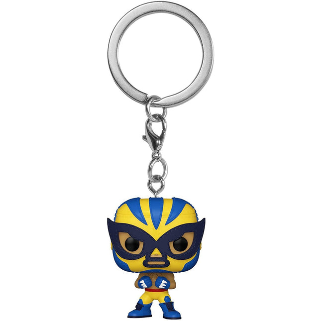 Funko Pocket POP! Marvel Lucha Libre Wolverine Keychain