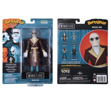 Universal Monsters - Invisible Man Bendyfigs Figure