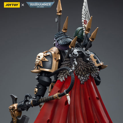 Warhammer 40K 1/18 Scale Chaos Space Marines Black Legion Chaos Lord in Terminator Armour