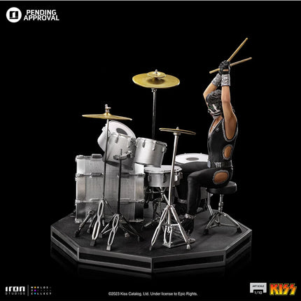 Kiss 1/10 Scale Figure - Peter Criss aka Cat