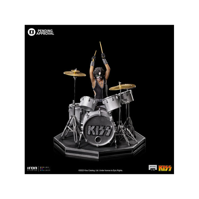 Kiss 1/10 Scale Figure - Peter Criss aka Cat