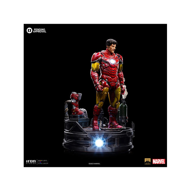 Marvel Comics 1/10 Scale Figure Statue Iron Man Unleashed Deluxe