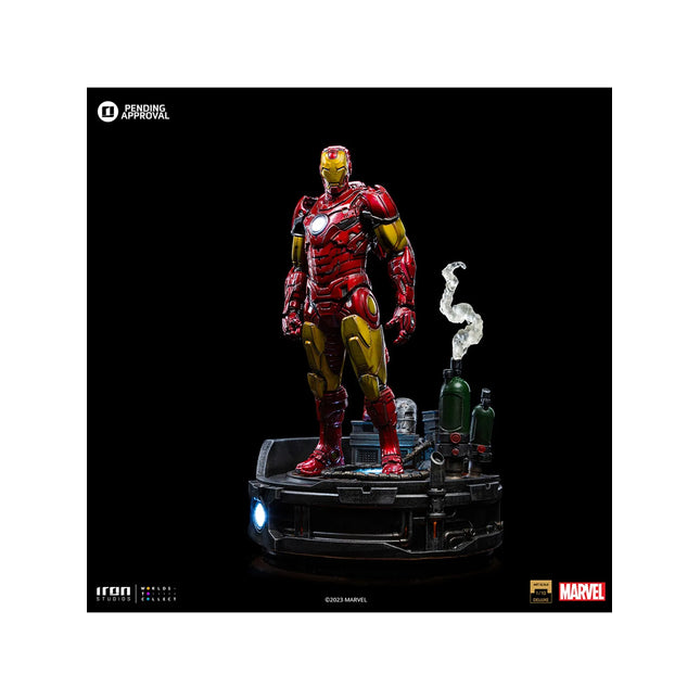 Marvel Comics 1/10 Scale Figure Statue Iron Man Unleashed Deluxe
