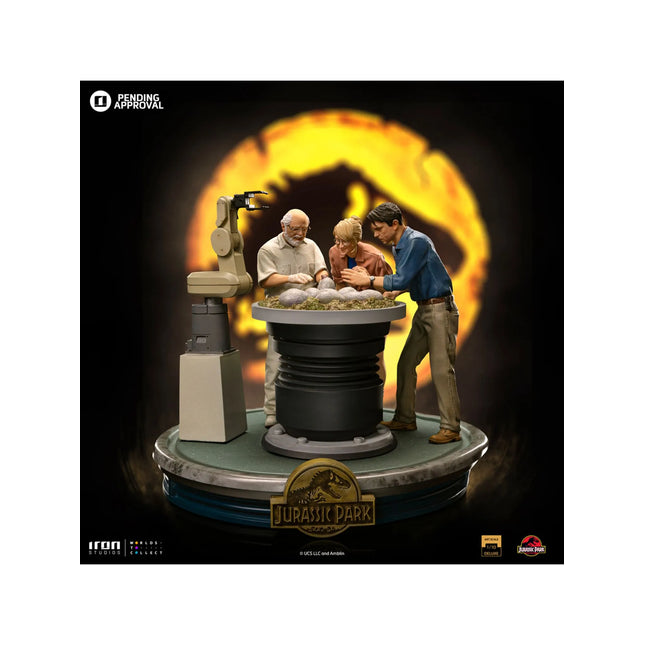 Jurassic Park 1/10 Scale Figure Statue Dino Hatching Deluxe