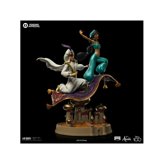 Aladdin and Jasmine 1/10 Scale Figure