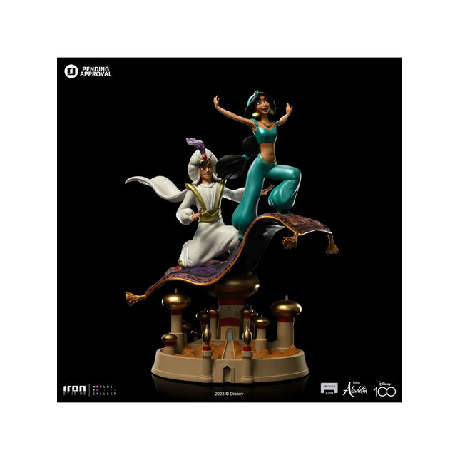 Aladdin and Jasmine 1/10 Scale Figure