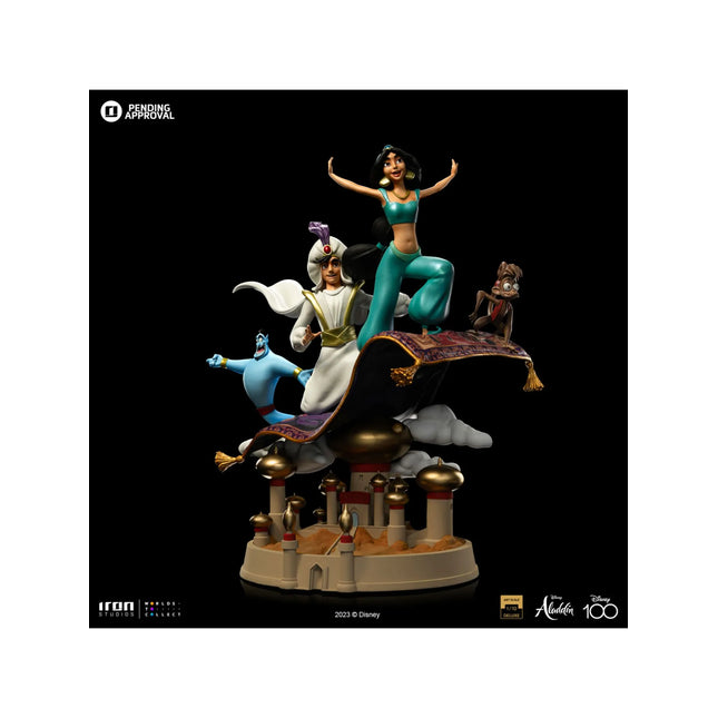 Aladdin and Jasmine 1/10 Scale Figure Deluxe