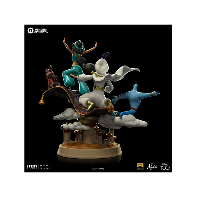 Aladdin and Jasmine 1/10 Scale Figure Deluxe [Release date: 2024/06]