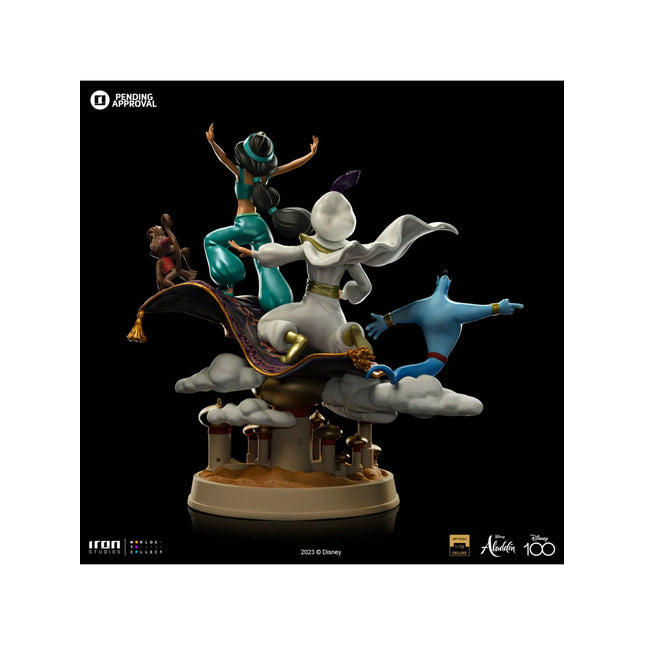 Aladdin and Jasmine 1/10 Scale Figure Deluxe