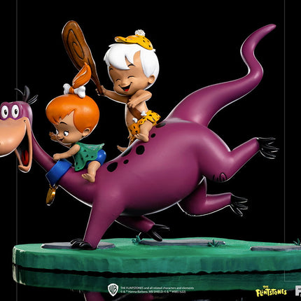 DINO, PEBBLES AND BAMM-BAMM - THE FLINTSTONES 1/10 Scale Figure