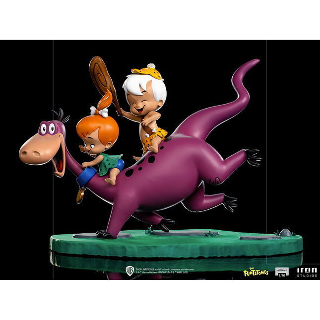 DINO, PEBBLES AND BAMM-BAMM - THE FLINTSTONES 1/10 Scale Figure