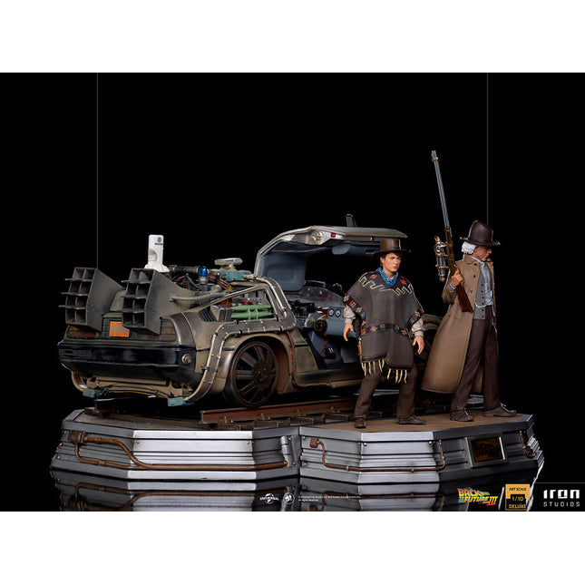 Back to the Future Part III 1/10 Art Scale Figure Full Set