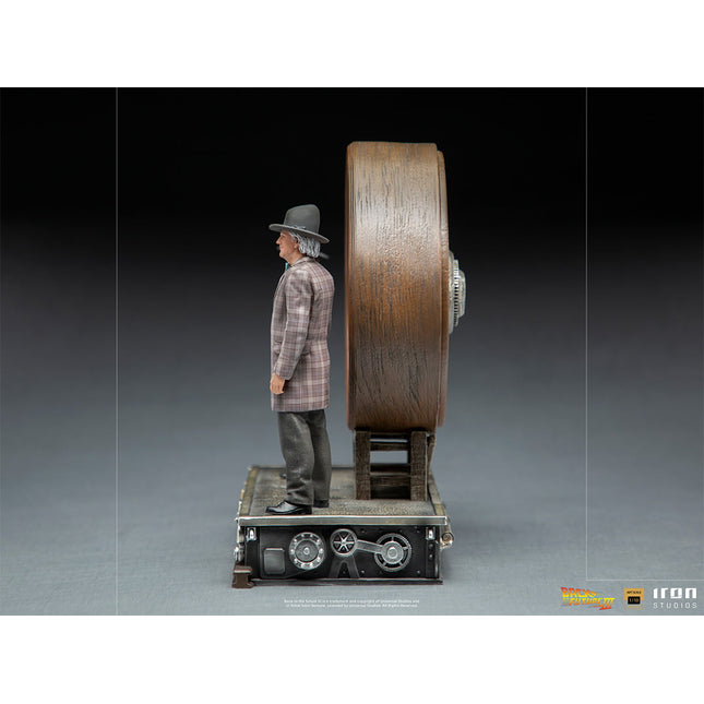 BTTF III Marty and Doc at the Clock Figure