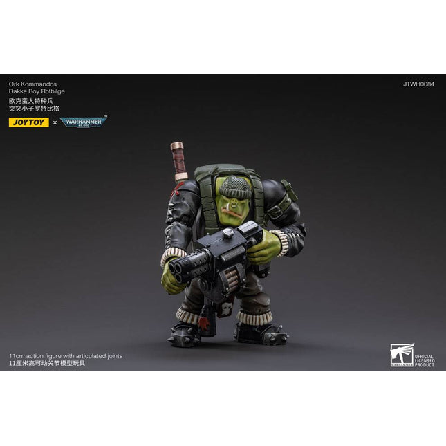 Warhammer 40K Ork Kommandos Dakka Boy Rotbilge