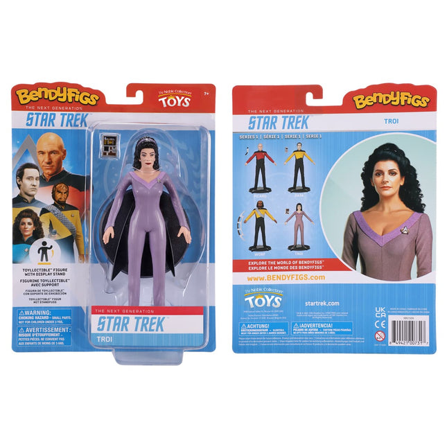 Star Trek - The Next Generation Bendyfigs – Troi Figure
