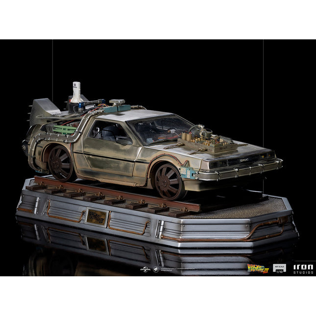 Back to the Future Part III 1/10 Art Scale Figure Delorean III
