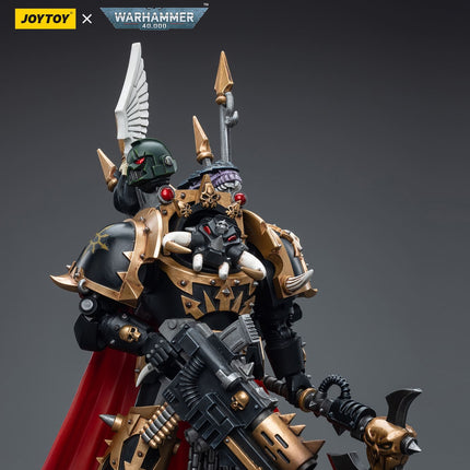 Warhammer 40K 1/18 Scale Chaos Space Marines Black Legion Chaos Lord in Terminator Armour