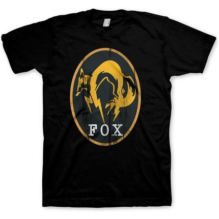 Metal Gear Solid 5 T-Shirt Fox Black, XXL