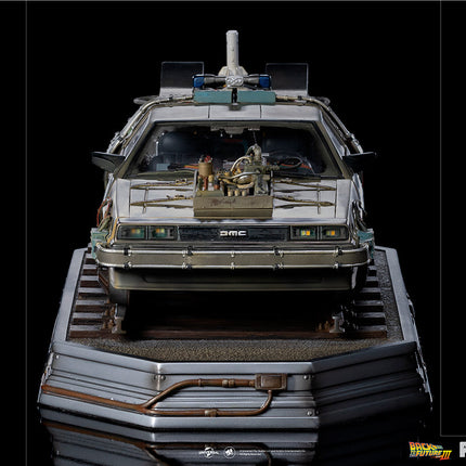 Back to the Future Part III 1/10 Art Scale Figure Delorean III