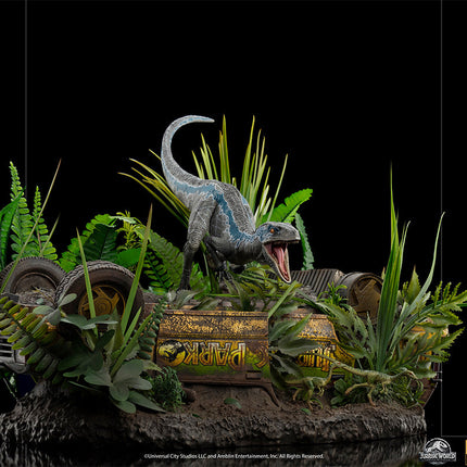 Jurassic World Fallen Kingdom 1/10 Scale Figure Deluxe Blue