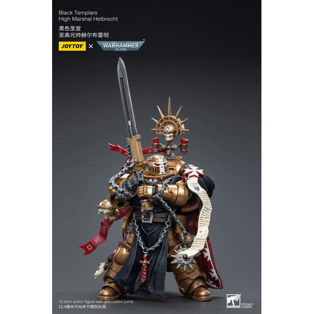 Warhammer 40K 1/18 Scale Black Templars High Marshal Helbrecht