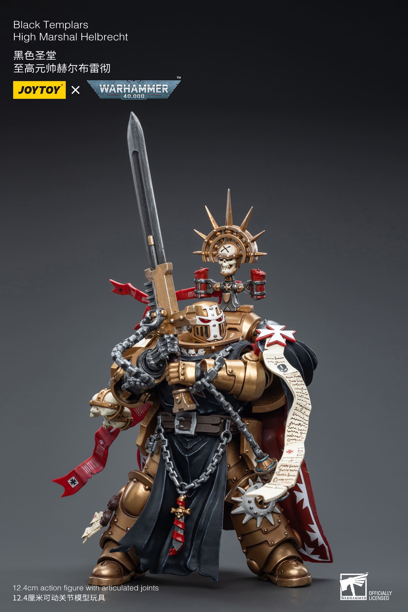 Warhammer 40k: Black Templars' Primaris High Marshal Helbrecht is real Warhammer 40k: Black Templars' Primaris High Marshal Helbrecht is real