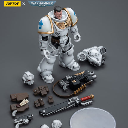 Warhammer 40K 1/18 Scale Space Marines White Consuls Intercessors 1