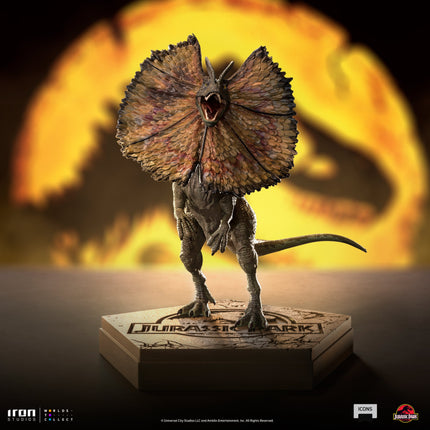 Jurassic Park - Dilophosaurus Icons Figure