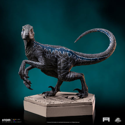 Jurassic World: Velociraptor B Blue Icons Figure