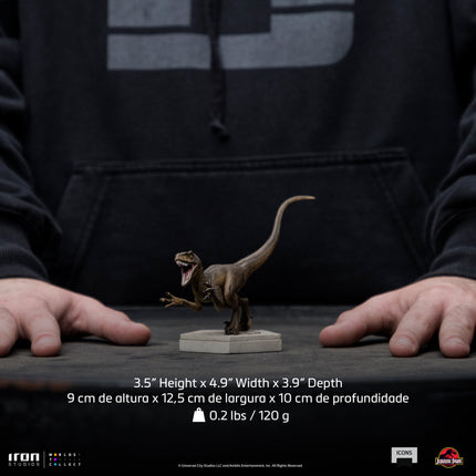 Jurassic Park - Velociraptor A Icons Figure