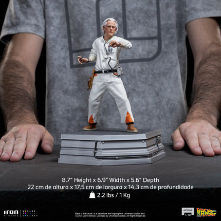 Back to the Future 1/10 Scale Figure DOC BROWN
