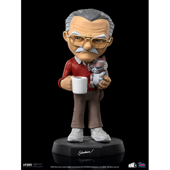 Stan Lee with Grumpy POW! MiniCo Figure