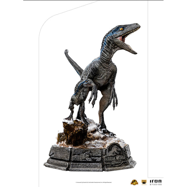 Blue and Beta (Deluxe) – Jurassic Park: Dominion 1/10 Scale Figure