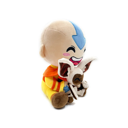 Youtooz - Avatar: The Last Airbender - Aang and Momo Sit Plush (1ft)