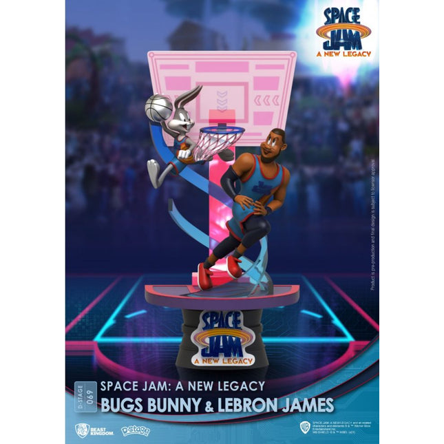 Beast Kingdom - DS-069 Space Jam: A New Legacy Bugs Bunny & Lebron James