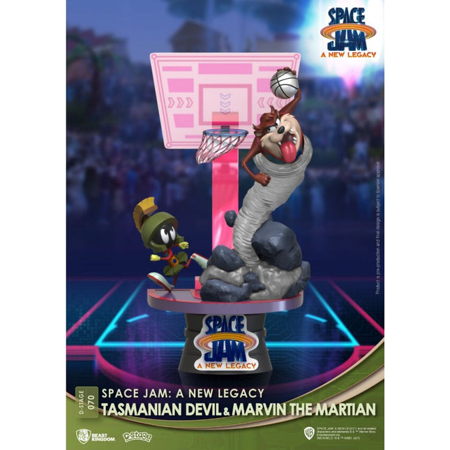 Beast Kingdom - DS-070 Space Jam: A New Legacy Tasmanian Devil & Marvin The Martian