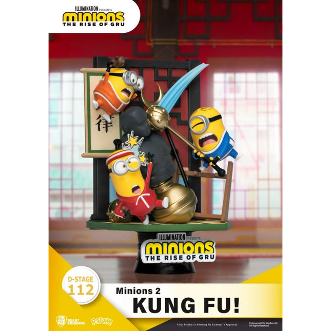 Beast Kingdom - DS-112 Minions: The Rise of Gru Kung Fu Training
