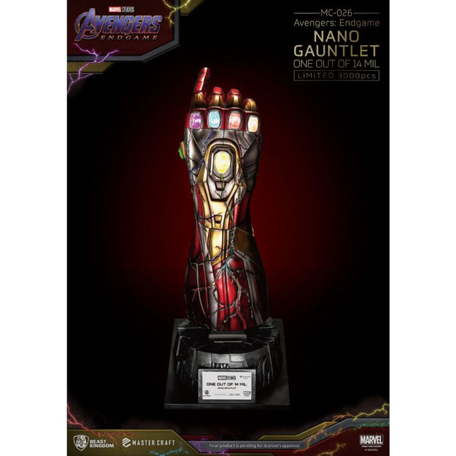 Beast Kingdom - MC-026 Avengers: Endgame Master Craft Nano Gauntlet 1/14000605