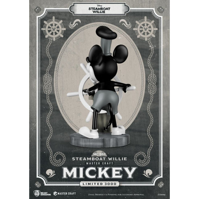Beast Kingdom - MC-053 Steamboat Willie Master Craft Mickey (Release date: 2024/03)