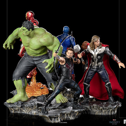 The Infinity Saga 1/10 BDS Art Scale Figure Hawkeye Battle of NY