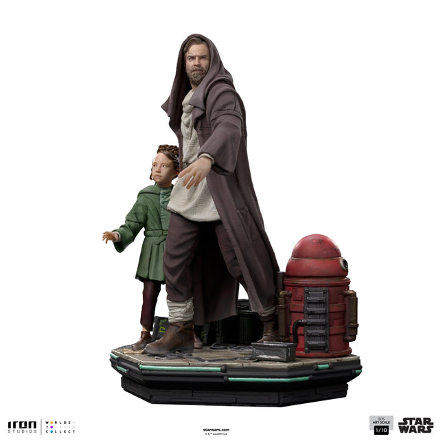 Star Wars - Obi-Wan and Young Leia Deluxe 1/10 Scale Figure