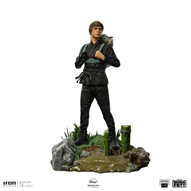 Book of Boba Fett: Luke Skywalker and Grogu Training 1/10 Scale Figure