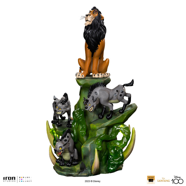 Disney Classic The Lion King 1/10 Scale Deluxe Figure Scar
