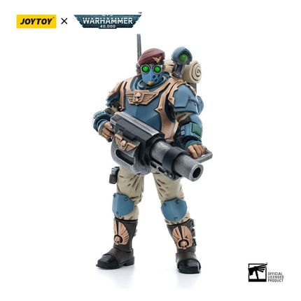 Warhammer 40k Action Figure 1/18 Astra Militarum Tempestus Scions Command Squad 55th Kappic Eagles Grenadier