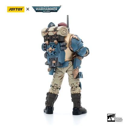 Warhammer 40k Action Figure 1/18 Astra Militarum Tempestus Scions Command Squad 55th Kappic Eagles Grenadier